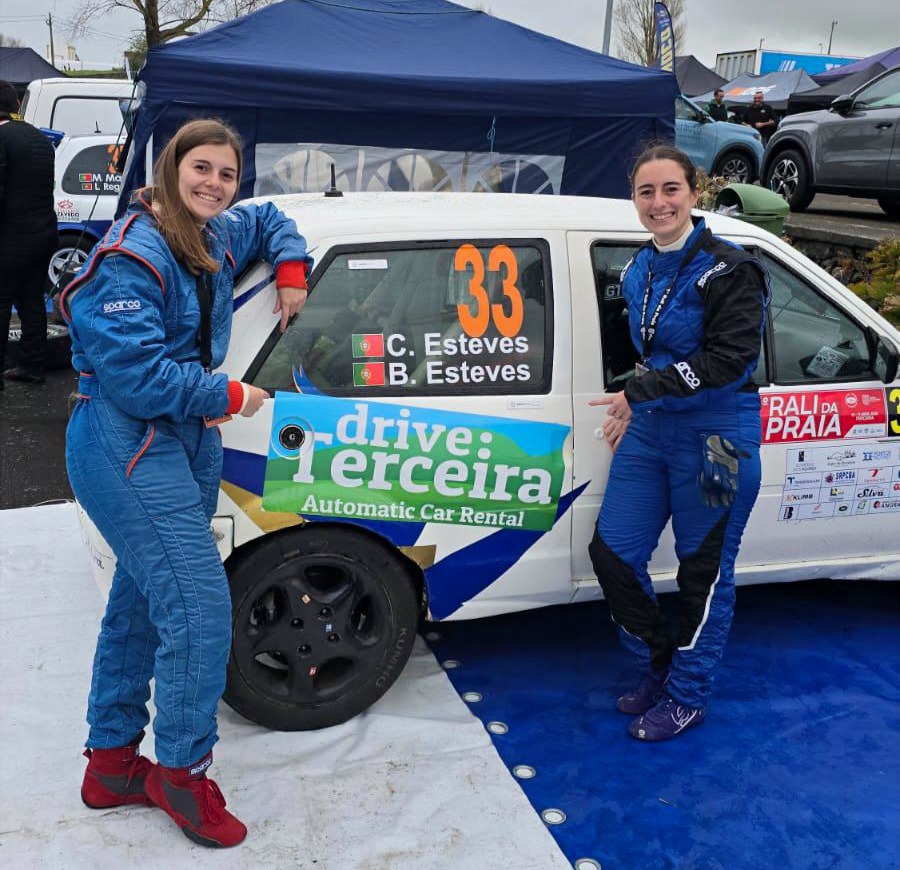 Drive Terceira- Rali da Praia Sponsor- Catarina-Beatriz- Olavo Esteves